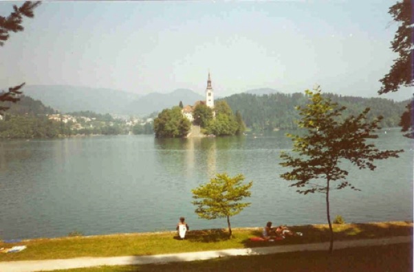 In Bled Slovenië